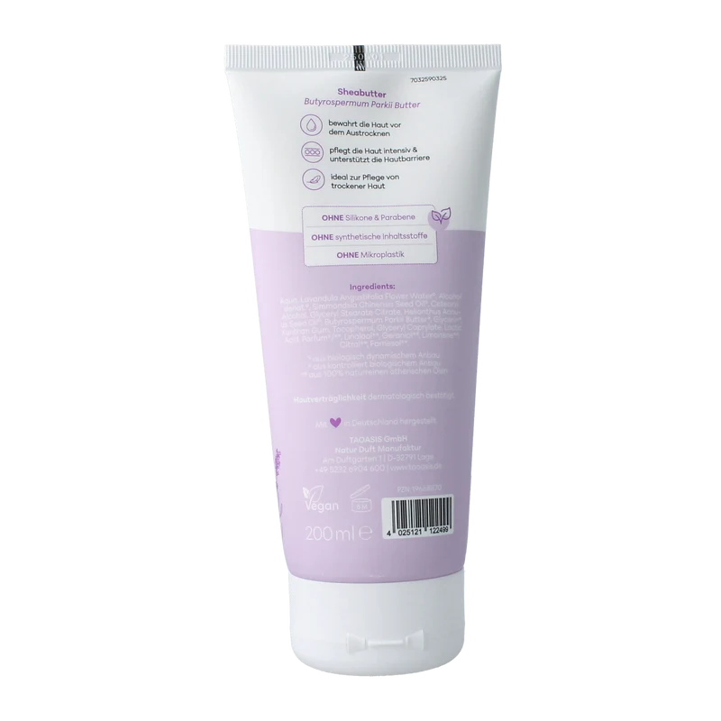 Baldini Bodylotion lavendel bio demeter 200.00 Milliliter