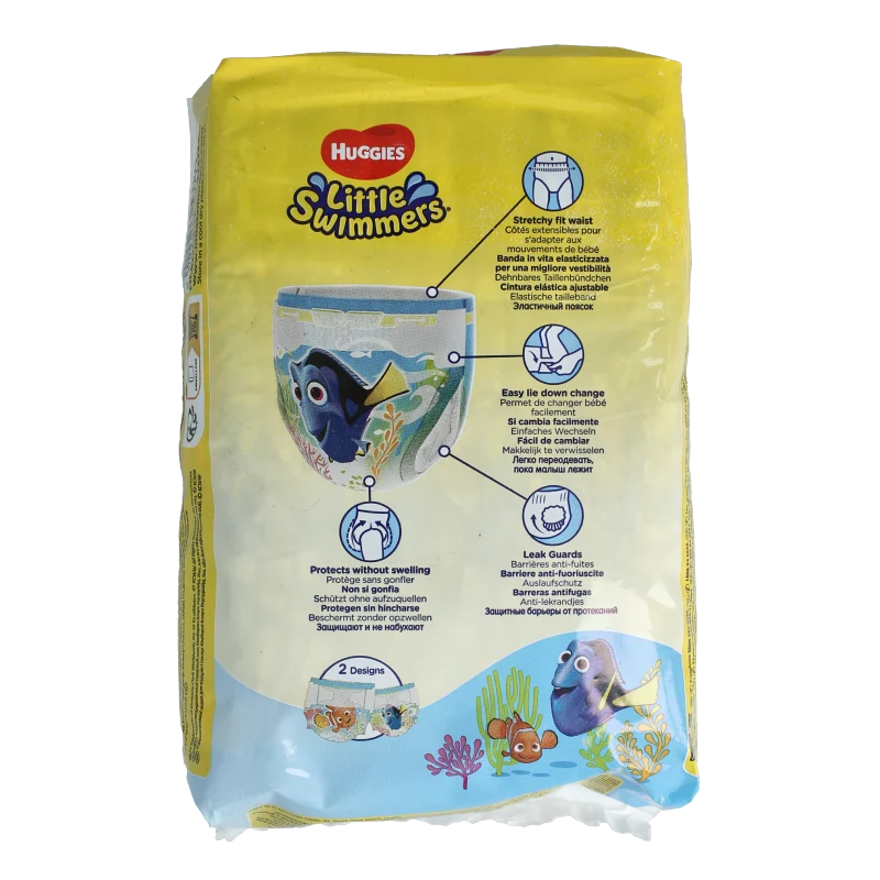Huggies Little swimmers luiers 2-3 3-7 kg 12 Stuks