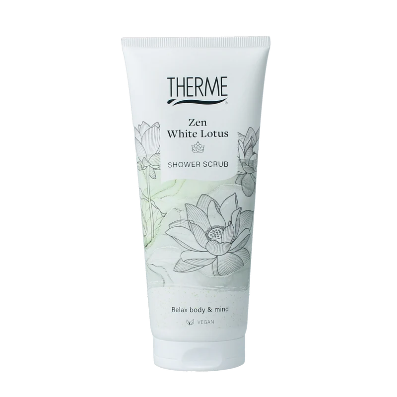 Therme Zen white lotus shower scrub 200.00 Milliliter