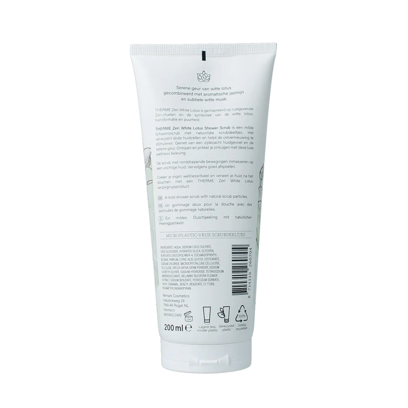 Therme Zen white lotus shower scrub 200.00 Milliliter
