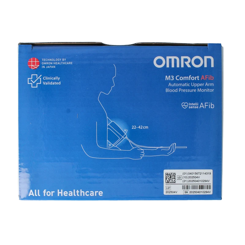 Omron Bloeddrukmeter OMR-M3COMF 1 Stuks
