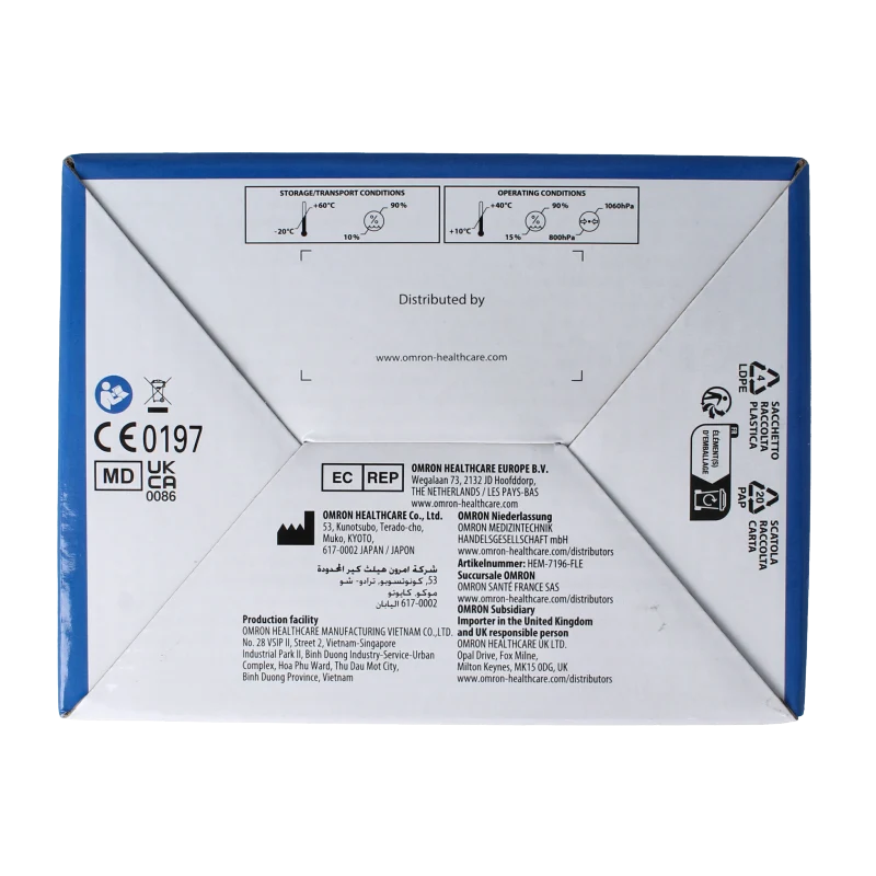Omron Bloeddrukmeter OMR-M3COMF 1 Stuks