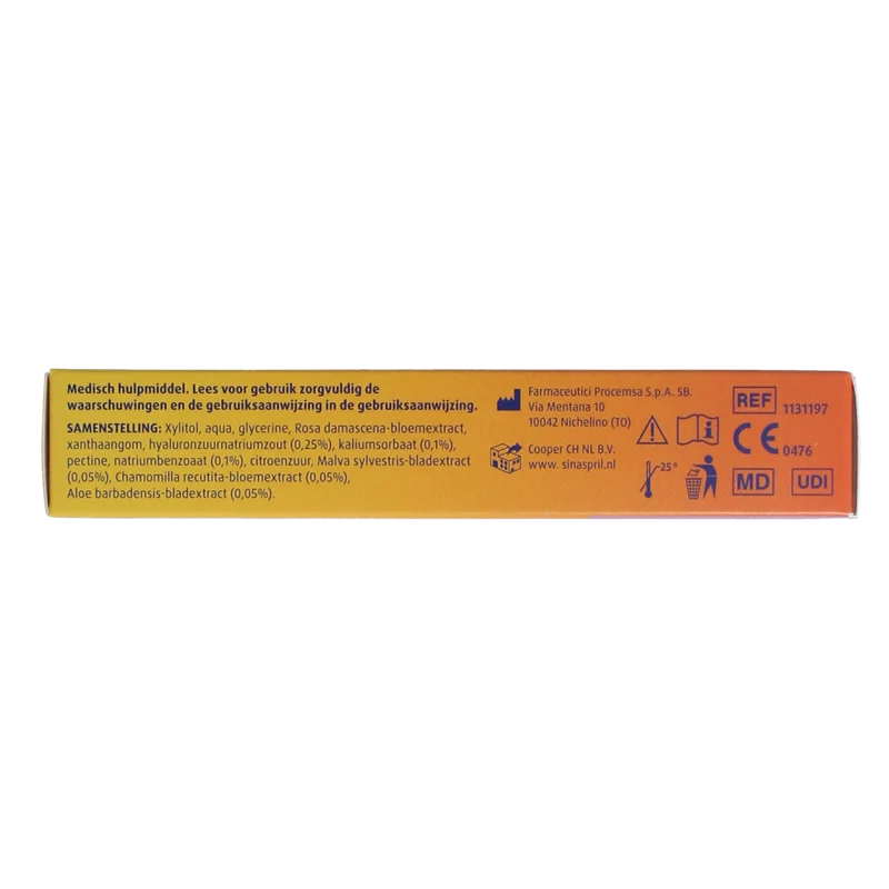 Sinaspril Gel voor de eerste tandjes 15.00 Milliliter