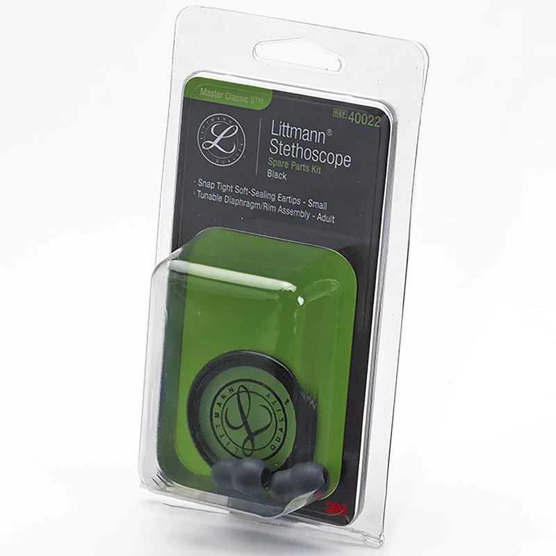 3M Littmann Ersatzteil-Set schwarz, für Master Classic II und Select Stethoskop