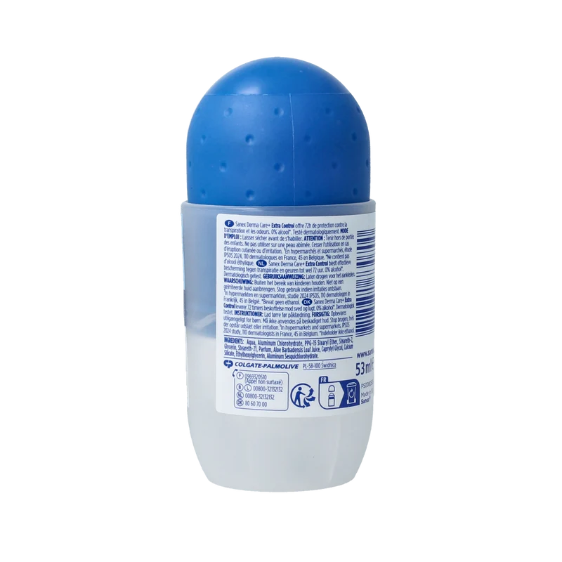 Sanex Deodorant roller dermo extra control 53.00 Milliliter
