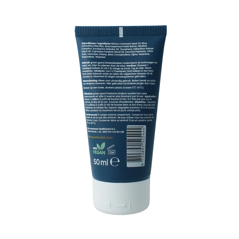 Green Guard Inhalatiebalsem 50.00 Milliliter