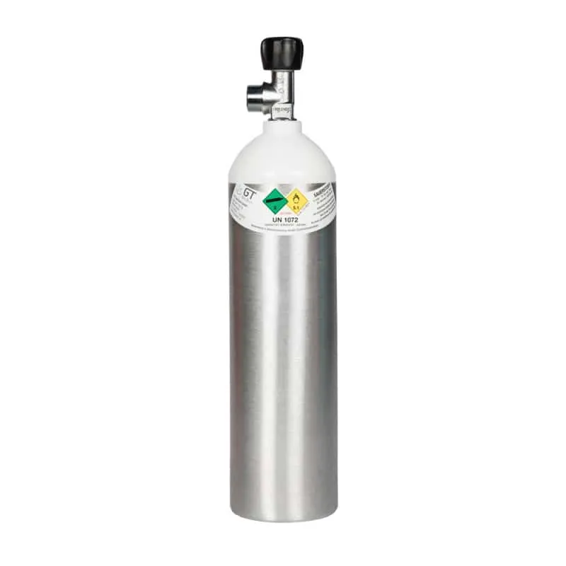 Sauerstoffflasche Aluminium