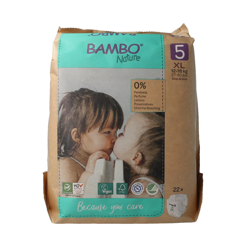Bambo Babyluiers maat 5 12-18kg 22.00 Stuks