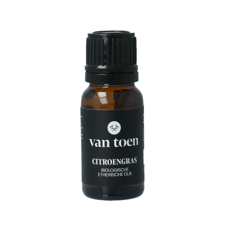 Van Toen Citroengras bio 10.00 Milliliter