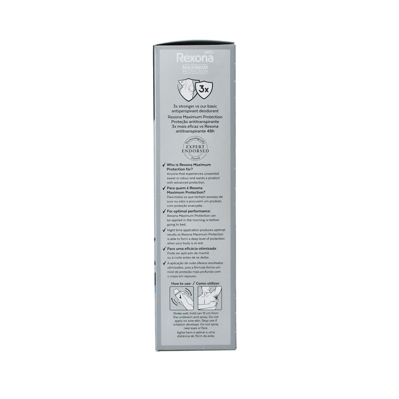 Rexona Deodorant spray max protection cobalt dry 150.00 Milliliter