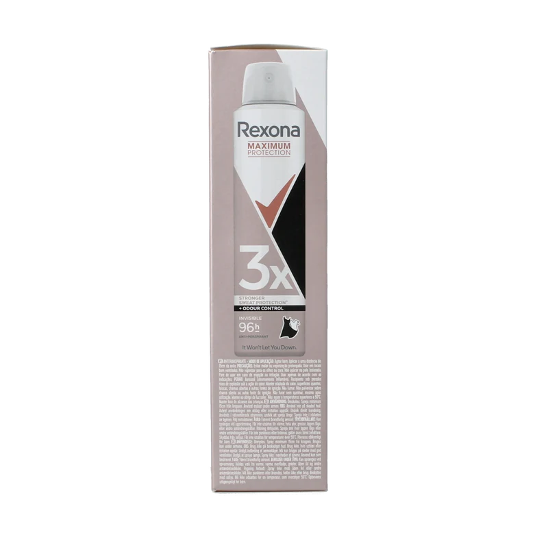 Rexona Deodorant spray max pro invisible 150.00 Milliliter