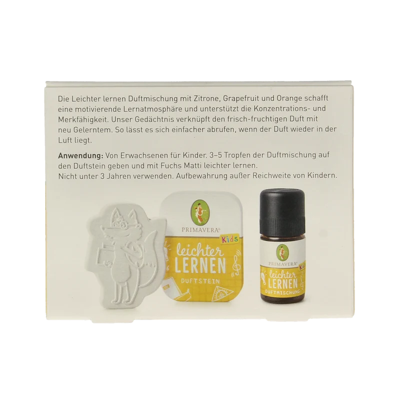 Primavera Focus & learn geurenset bio 5.00 Milliliter