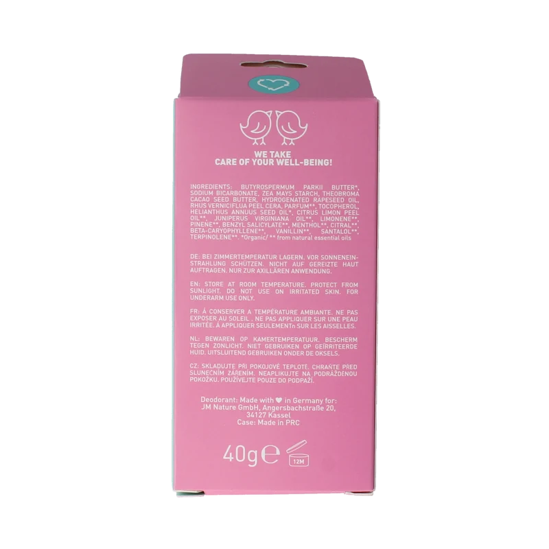 Ben & Anna Deostick love me case en refill 40.00 Gram