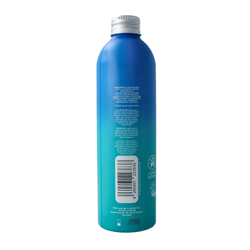Ben & Anna Douchegel blue lagoon 250.00 Milliliter