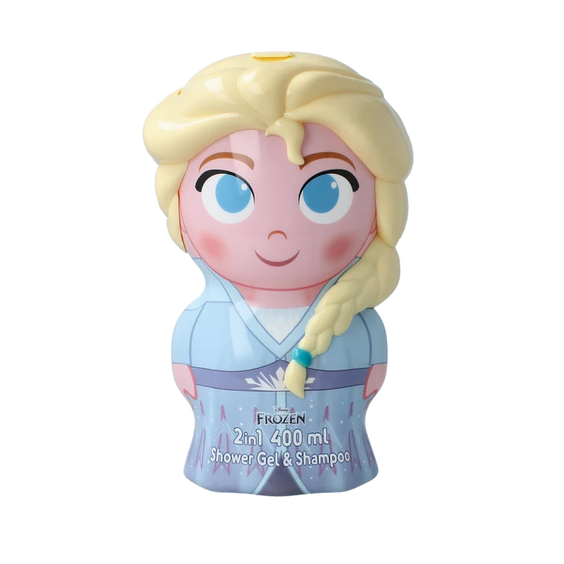 Air-Val Frozen Elsa 2D figure shower & shampoo 400.00 Milliliter