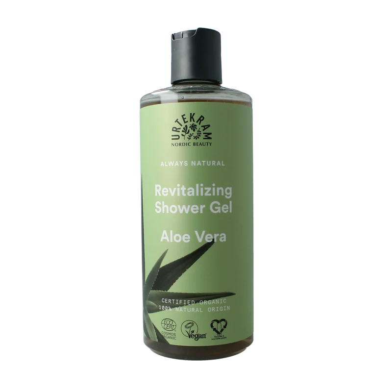 Urtekram Douchegel aloe vera 500.00 Milliliter