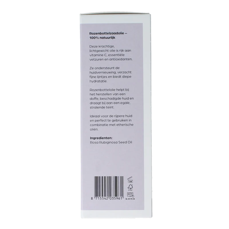 Volatile Rozenbottelzaad basisolie glazen fles 100.00 Milliliter