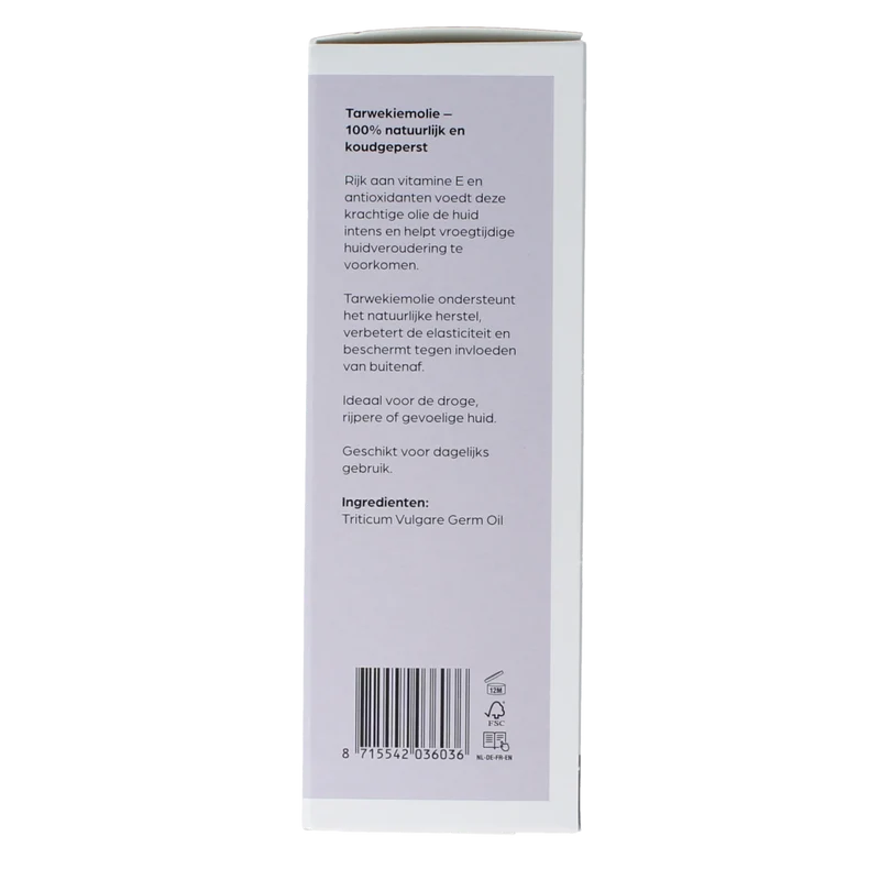 Volatile Tarwekiem koudgeperst basisolie glazen fles 100.00 Milliliter