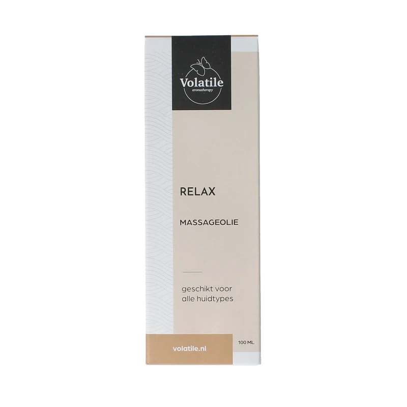 Volatile Massageolie relax glas met pomp 100.00 Milliliter