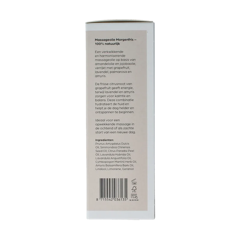 Volatile Massageolie morgenfris glas met pomp 100.00 Milliliter