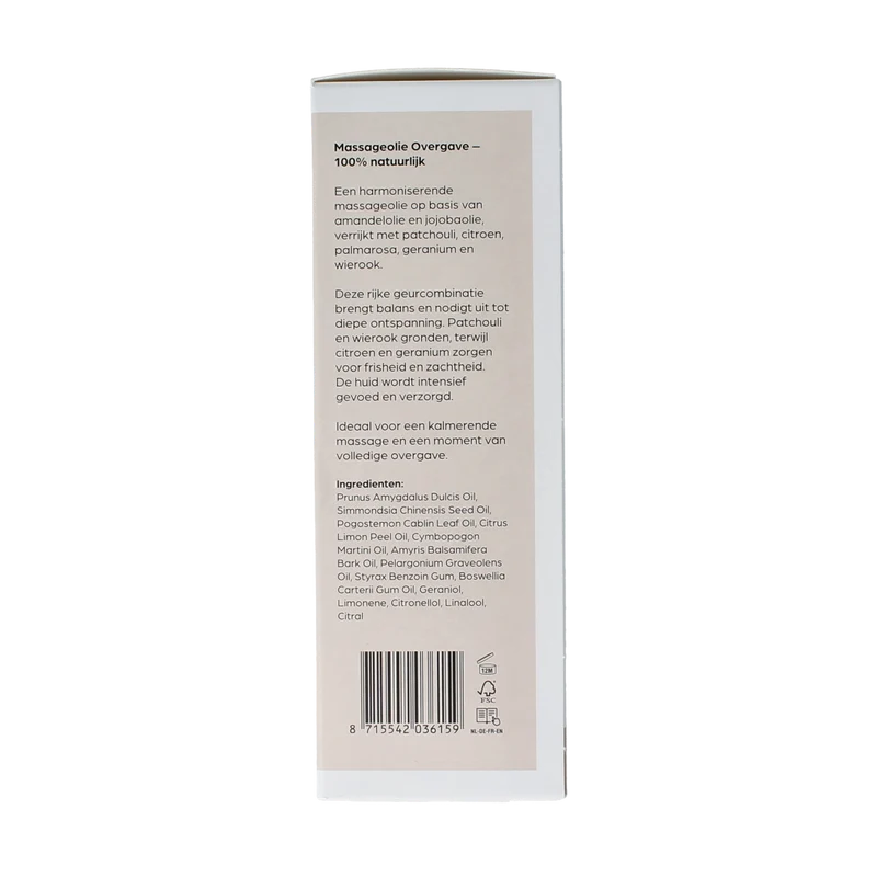 Volatile Massageolie overgave glas met pomp 100.00 Milliliter