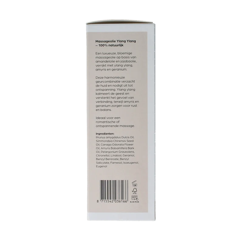 Volatile Massageolie ylang ylang glas met pomp 100.00 Milliliter