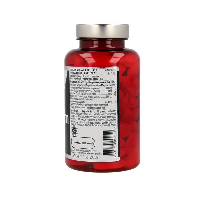 Lucovitaal Calcium magnesium zink 100.00 Tabletten