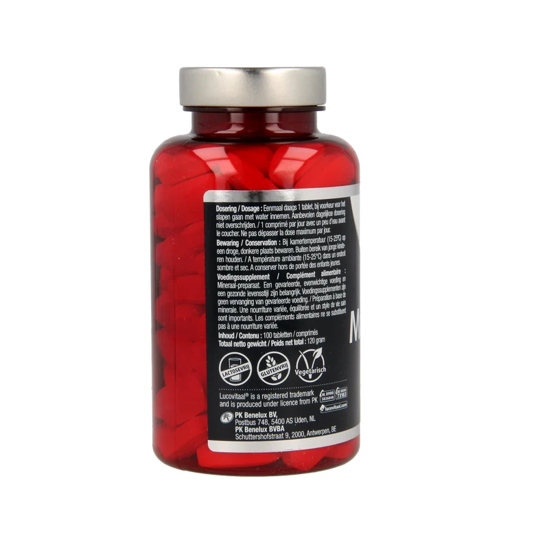 Lucovitaal Calcium magnesium zink 100.00 Tabletten
