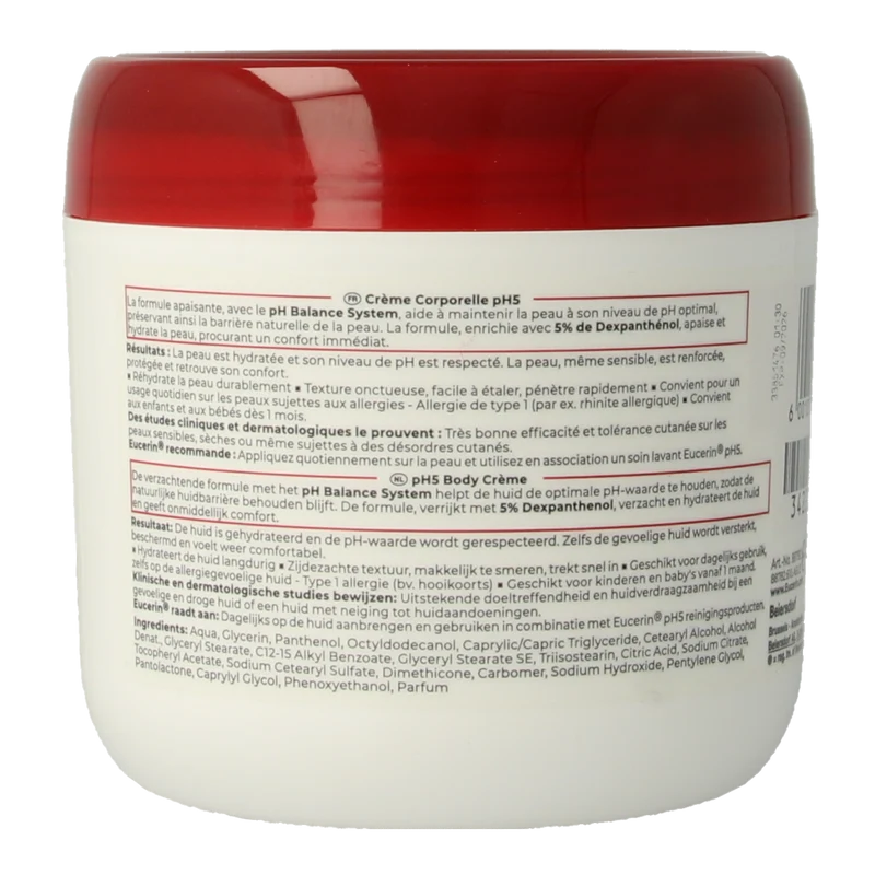 Eucerin pH5 Soft body creme 450.00 Milliliter