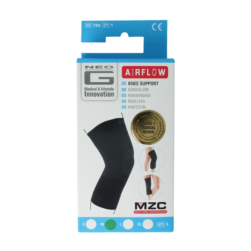 Neo G Airflow knee support M 1.00 Stuks