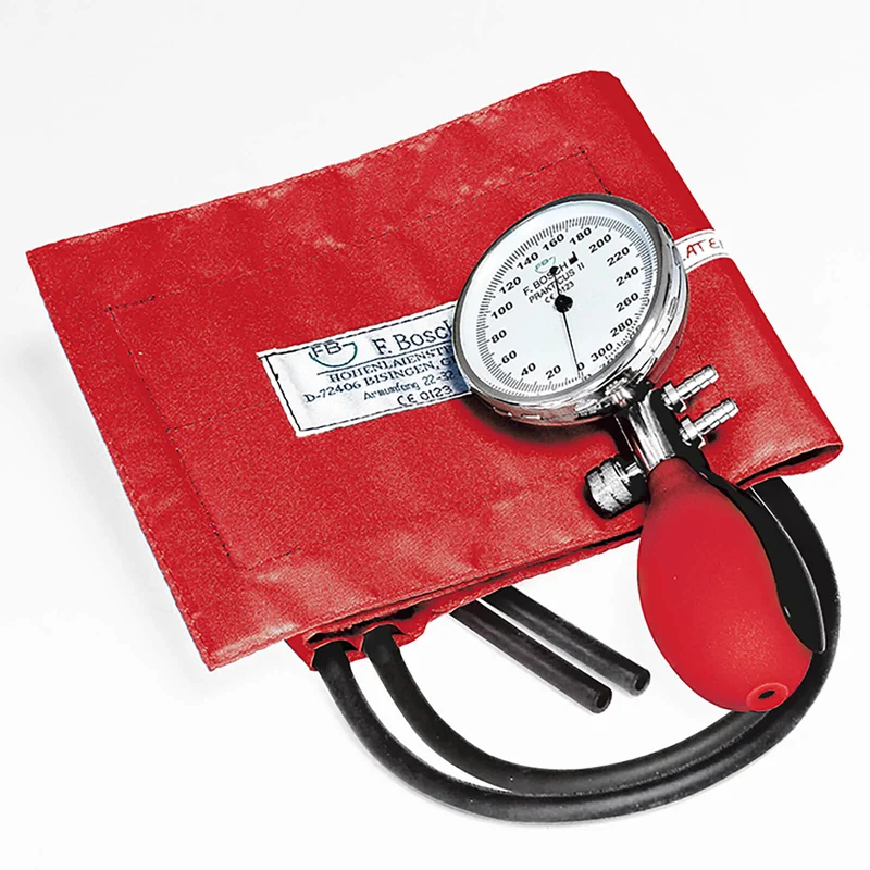 Bosch Prakticus II Blutdruckmessgerät Ø 68 mm 2-Schlauch kpl. im Etui