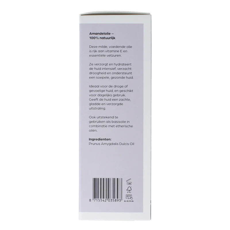 Volatile Amandel basisolie glazen fles 100.00 Milliliter