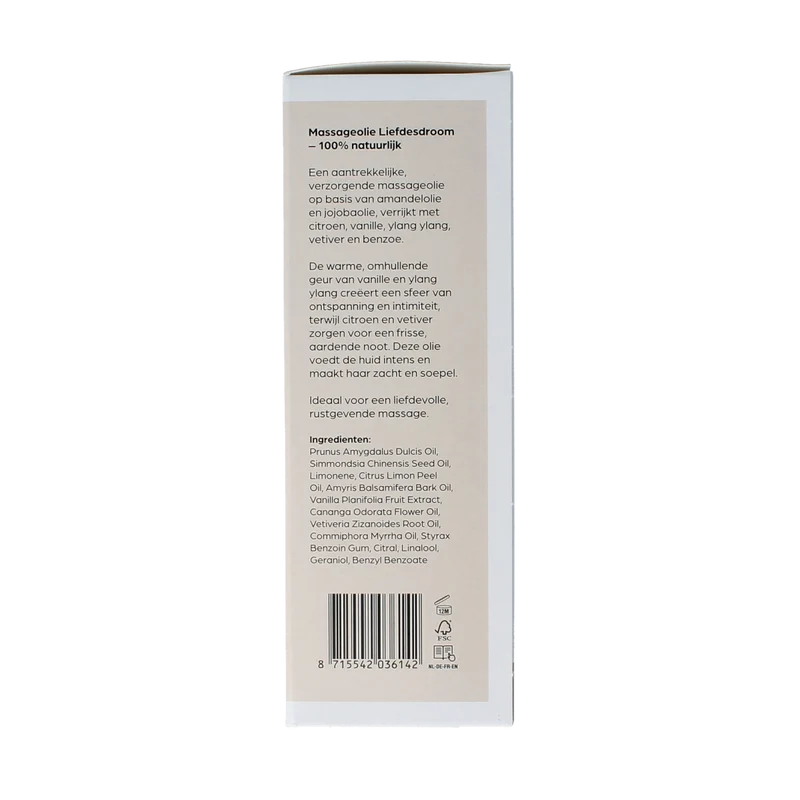 Volatile Massageolie liefdesdroom glas met pomp 100.00 Milliliter