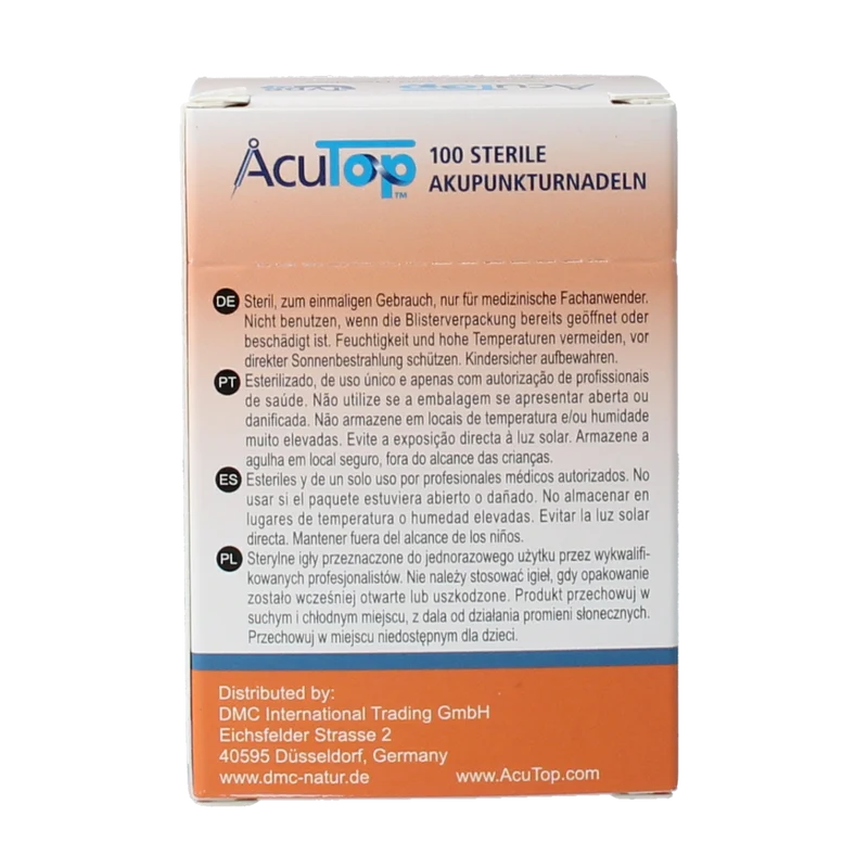 AcuTop KJ-T dry needle naald 0.25 x 30mm 100.00 Stuks