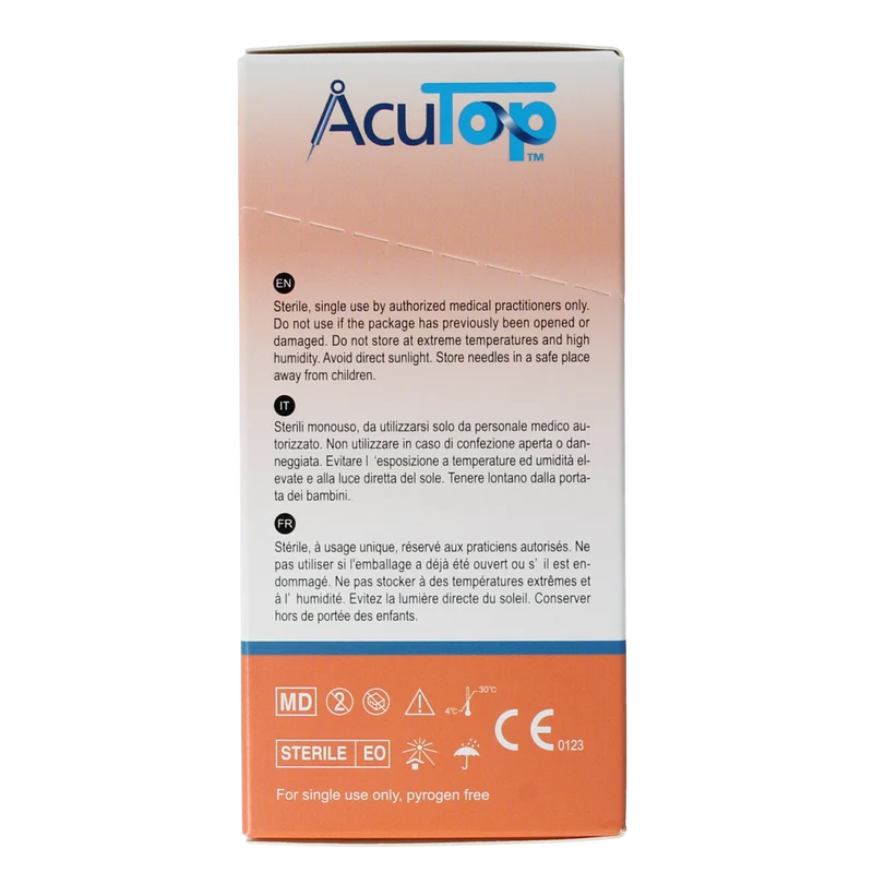 AcuTop KJ-T dry needle naald 0.25 x 40mm 100.00 Stuks