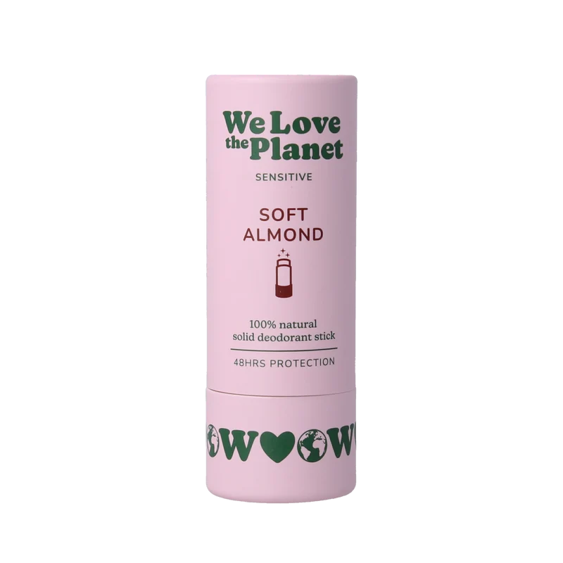We Love The Planet Deodorant stick soft almond vegan 40.00 Gram