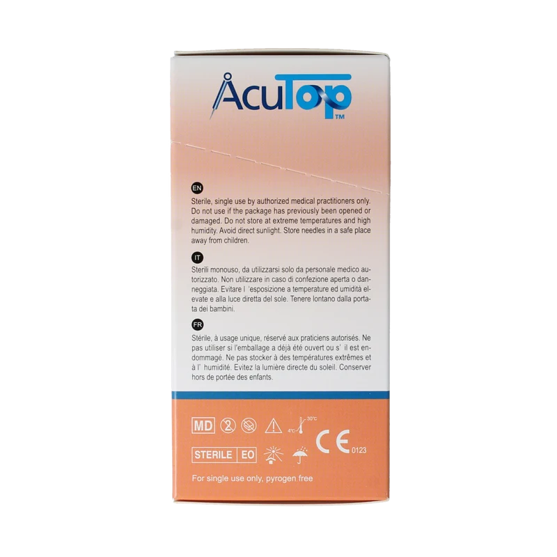AcuTop KJ-T dry needle naald 0.22 x 40mm 100.00 Stuks