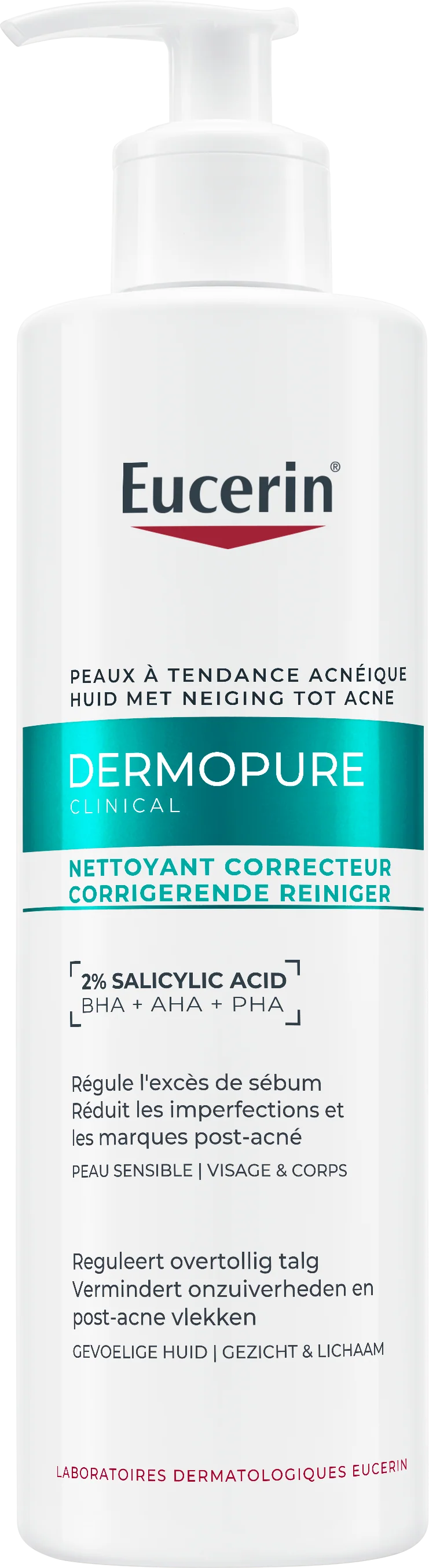 Eucerin Dermopure clinical corrigerende reiniger 400.00 Milliliter