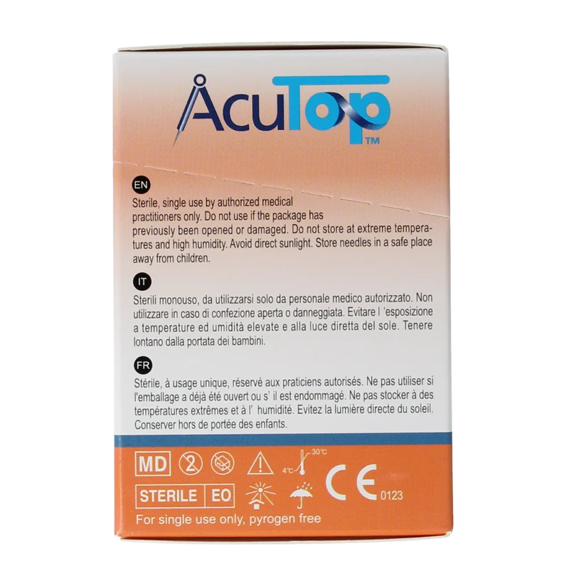 AcuTop KJ-T dry needle naald 0.20 x 15mm 100.00 Stuks
