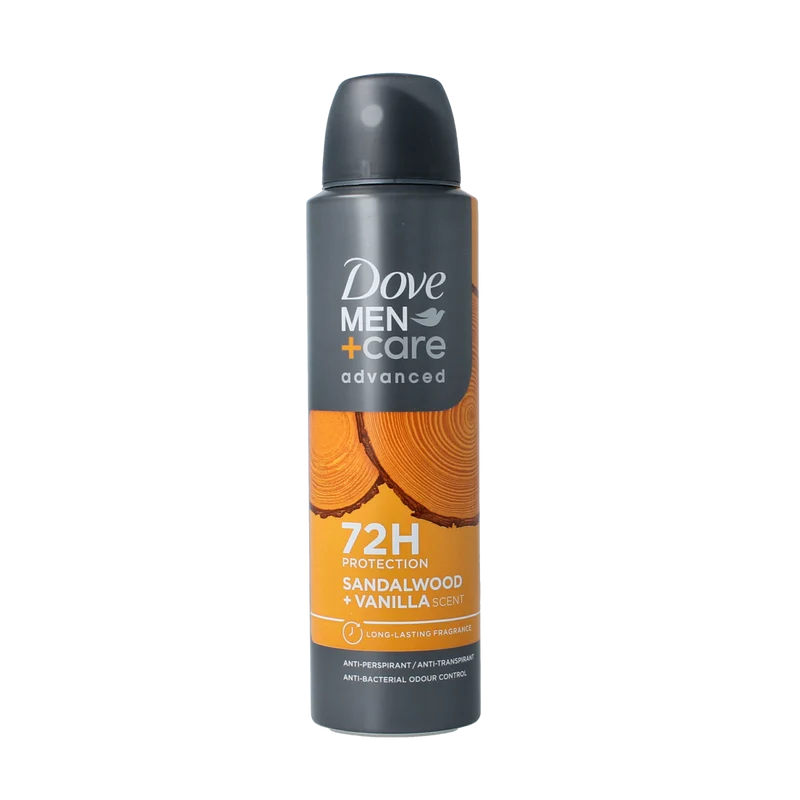 Dove Men+ care deodorant sandalwood /vanilla 150.00 Milliliter
