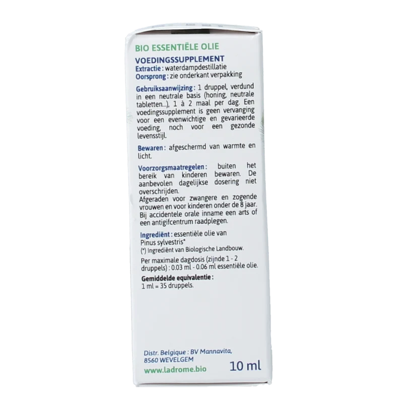 Ladrome Den olie bio 10.00 Milliliter