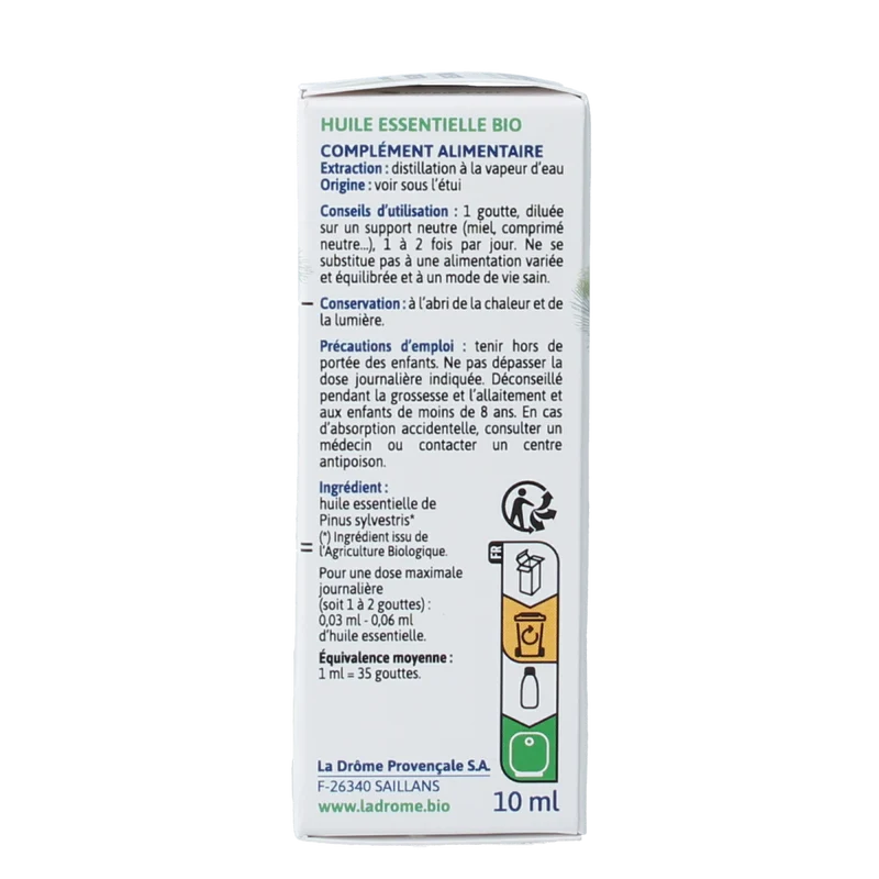 Ladrome Den olie bio 10.00 Milliliter