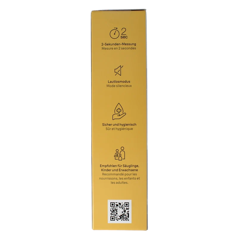 Braun Voorhoofdthermometer Sensian 3 BNT050 1.00 Stuks