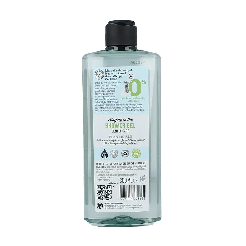 Marcel's Green Soap Showergel 0% 300.00 Milliliter