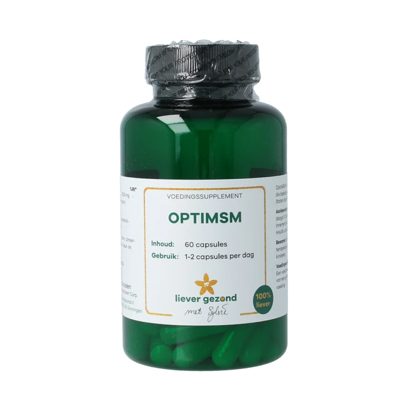 Liever Gezond Opti msm 1000mg 60.00 Vegetarische capsules