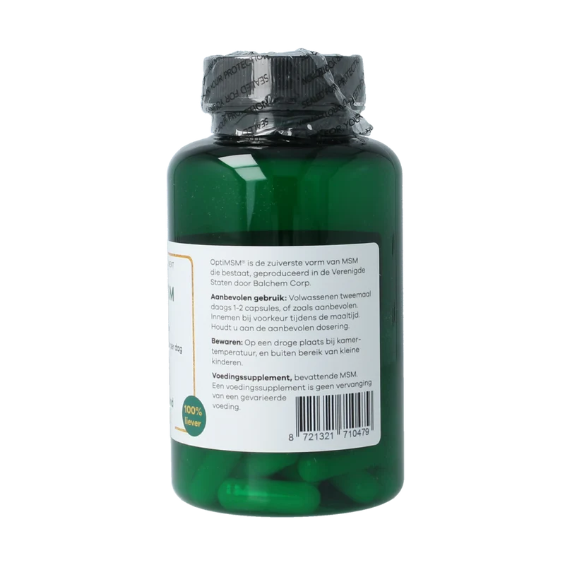 Liever Gezond Opti msm 1000mg 60.00 Vegetarische capsules