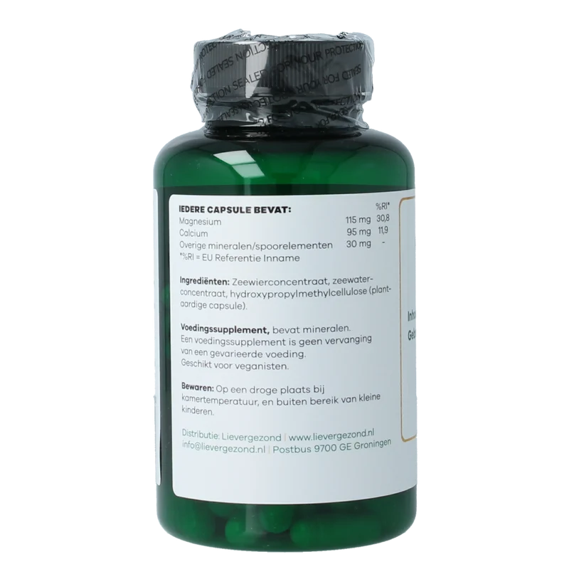 Liever Gezond Magne cal max magnesium en calcium to the max 90.00 Vegetarische capsules