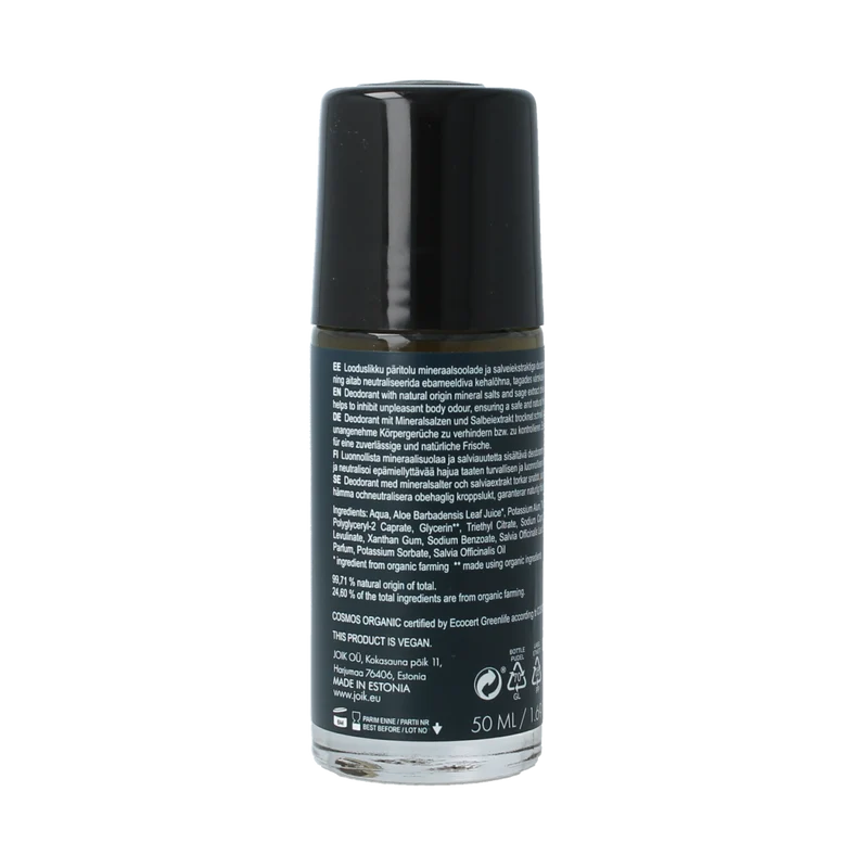 Joik Organics Men deodorant natural mineral 50.00 Milliliter
