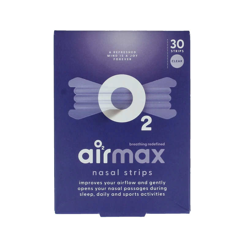 Airmax Nasal strip clear 30.00 Stuks