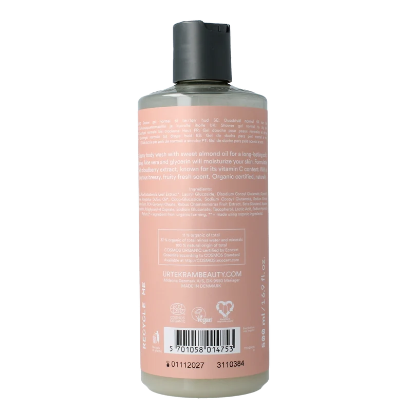 Urtekram Nordic berry creamy body wash 500.00 Milliliter